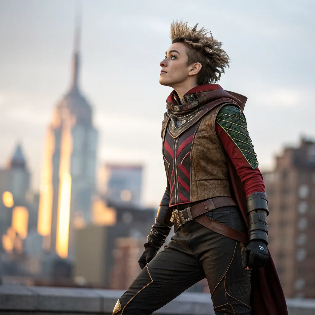 Creative character design illustration